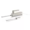 GRAEF EK508EU elektrisk kniv 180 W rustfrie klinger, 2 bølgeskærsklinger, ergonomisk greb, opbevaringsblok af træ, sikkerhedsafbryder, 1,2 m kabel, hvid