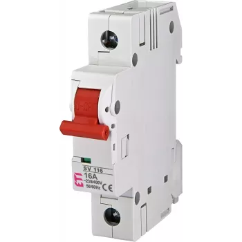 ETI SV 116 1-polet 16A modulær lastafbryder 002423121