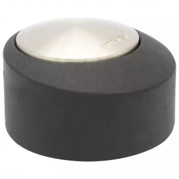 Wagner Design Yourself EH 5181 gulv-dørstopper, zinkstøbegods med gummibuffer, mat nikkel, 50 mm 15518111