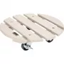 WAGNER design yourself plantevogn GH0527 plast, Ø 29 cm hvid rund, 1 stk. (20052701)