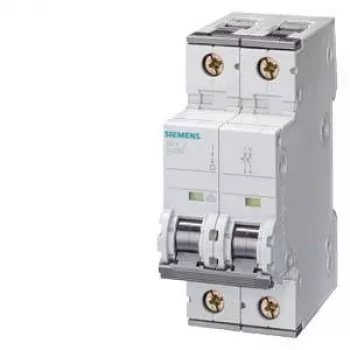 Siemens 5SY4506-6 automatsikring, 1+N, B6 5SY45066
