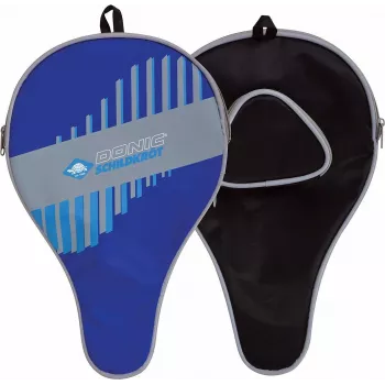 DONIC SCHILDKRÖT Classic bordtennisbattaske, blå, til 1 bat og 3 bolde, polyester 818508