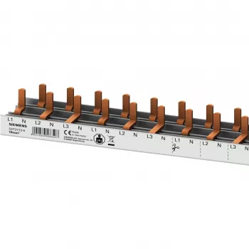 SIEMENS 5ST37730 stiftsamleskinne 10mm² 3P+N 1000mm