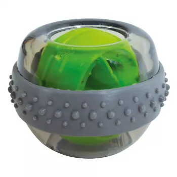 SCHILDKROT spinball gyroskopisk hånd- og armtræner, grå/grøn, 70 mm, 255 g 960121