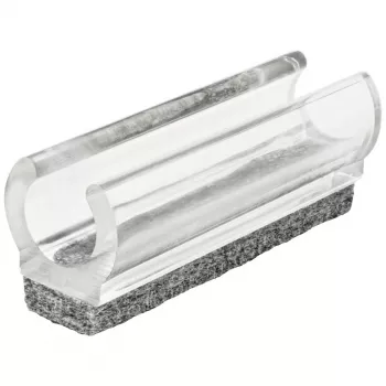 Wagner design yourself EH 0690 clip-on møbelglider, plast, 12 mm runde ben, 4-pak, hvid 15069099