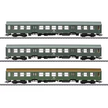 Märklin 42580 H0 3-delt sæt DR personvogne