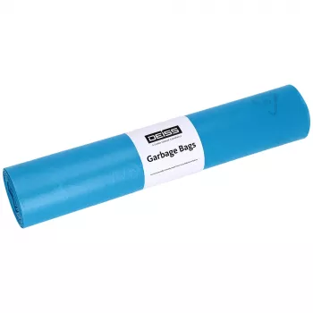DEISS tunglastaffaldssække STANDARD 120L blå 6µm (25-pak) 20067