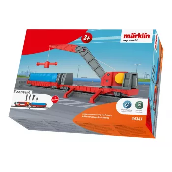 Märklin World 44347 H0 suppleringspakke lastning med kranvogn