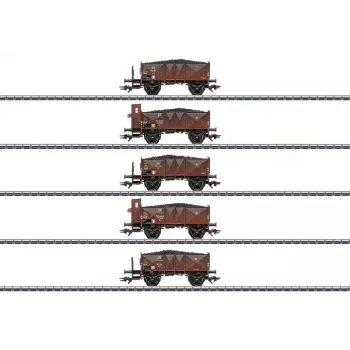 Märklin 046047 H0 lukket godsvogn AC, DB epoke III, Stauder Pils reklamelakering