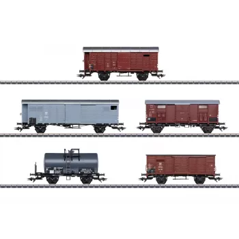 Märklin 46575 H0 BLS Ae 6/8 5-delt godstogsæt