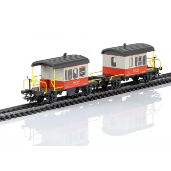 Märklin 46850 H0 SBB Sputnik skydevægsvognsæt, 2 vogne
