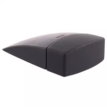 Wagner design yourself EH 5150 gulvmonteret dørstopper, zinktrykstøbning og plast, matnikkel, 45 mm højde 15515011