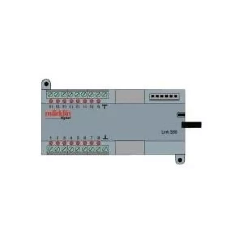 Märklin Link s 88 digitaldekoder efter DCC, grøn/hvid 60883