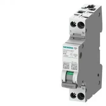 Siemens 5SL60166MC 2-polet 16 A C-karakteristik ledningsbeskyttelsesafbryder, 6 kA