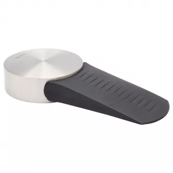 Wagner Design Yourself EH 5116 dørstopper, zinktrykstøbning med gummipuffer, Ø 50 mm, matnikkel 15511611