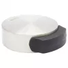 Wagner Design Yourself EH 5111 gulvmonteret dørstopper, zinktrykstøbning med gummiring, satinnikkel, 50 mm diameter (15511111)
