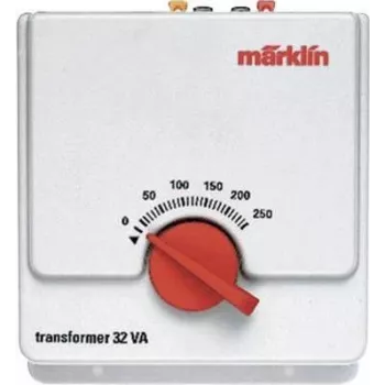 Märklin 66471 modeljernbanetransformator 230 V 32 VA til H0 3-skinne AC