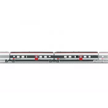 Märklin 043451 H0 SBB Giruno suppleringsvognsæt, 2-delt, epoke VI