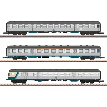 Märklin 087183 Z-skala vognsæt Karlsruher Kopf DB A