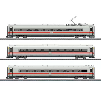Märklin 43726 suppleringsvognssæt til ICE 4, skala H0, grå