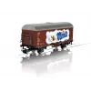 Märklin 44252 H0 Gms 30 lukket godsvogn, epoke III, DB, brun