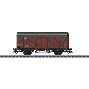 Märklin 44500 H0 lukket godsvogn med bremseplatform, DB, epoke IV