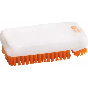 Haug Bürsten 7206 neglebørste hvid orange plast