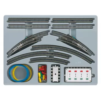 Märklin 08192 dobbeltsporspakke T1 - Z-spor (1:220) sporsæt til udvidelse