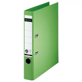 LEITZ 180° arkivmappe A4 50 mm lysegrøn karton 1008-00-50