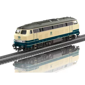 Märklin 39215 H0 diesellokomotiv serie 218 DB oceanblå mfx+ lyd og LED