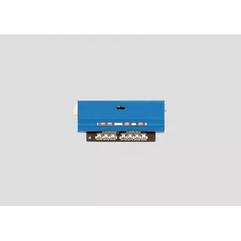 Märklin universal-fjernbetjening - DCC digitaldekoder til modelbanetilbehør - 4 udgange - blå (8945)
