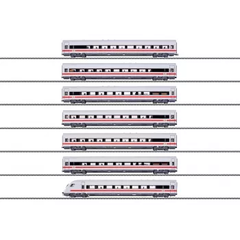 Märklin 042930 H0 ICE højhastighedstog-vognsæt med 7 vogne, DB AG, skala 1:87