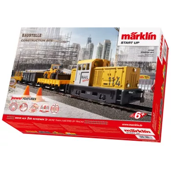 Märklin Start up 29188 H0 Startpackung Baustelle Construction Site Starter Set