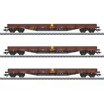 Märklin 047162 lukket godsvogn Gms 30 AC H0 epoke V brun