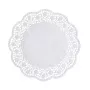PAPSTAR kageunderlag runde Ø 28 cm, 100 stk., hvidt spidsmønster 12268