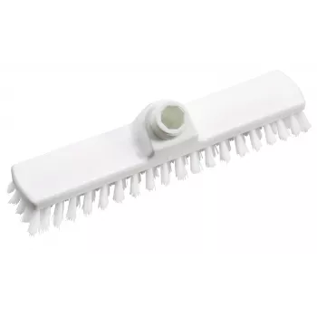 Haug Bürsten skurebørste hvid plast 28,0 cm bred (88100)