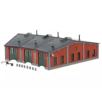 Märklin 72887 lokomotivremise-byggesæt, spor H0