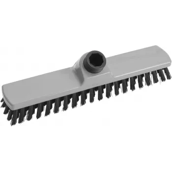 Haug Bürsten in-up skurebørstehoved, grå plast, 280 mm, medium-hårde PP-børster (98140RC)