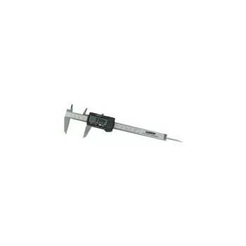 Brüder Mannesmann digital skydelære M823-160, 0-150 mm, 0,01 mm opløsning, aluminium, med etui