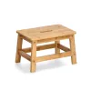 Zeller Bamboo Bench 38.5 x 26 x 25 cm Natural 18983