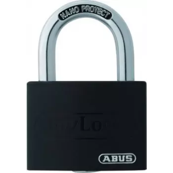 ABUS myLock T65AL/40 sort hængelås 40 mm aluminiumslegeme hærdet stålbøjle 802867