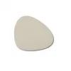 Zeller 27057 glasunderlægssæt, 6-dele, kunstlæder, 12 x 10 cm, beige