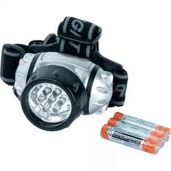 BRÜDER MANNESMANN LED-pandelampe, drejelig, med 7 LED i blisterpakning, 3 lysstyrkeniveauer: 1, 3 eller 7 LED, 1 stk. (M30640)