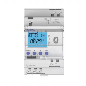 Theben TR 641 top3 BLE RC digital tidskontakt med astronomisk program, 1 kanal, DIN-skinne 6410330