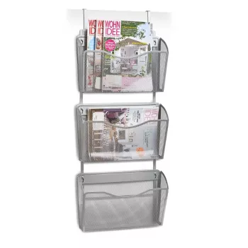 Zeller 17755 væg-/dør-magasinholder, mesh, DIN A4