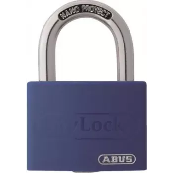 ABUS myLock T65AL/40 blå aluminiumshængelås med hærdet stålbøjle 802829