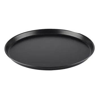 APS pizza-plade, diameter 360 mm, sort, ubelagt blåstål, 1 stk. 73510