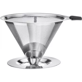 WESTMARK Brasilia permanent kaffefilter størrelse 4, rustfrit stålnet, sort 24502260