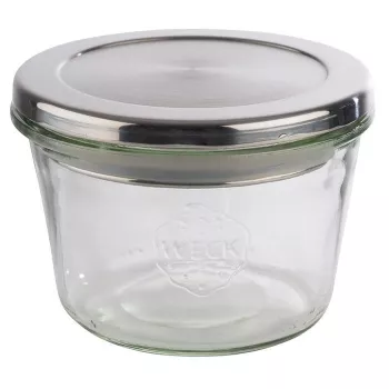APS låg til Weck-glas, rustfrit stål med gummipakning, opvaskemaskinefast, 1 stk (82360)