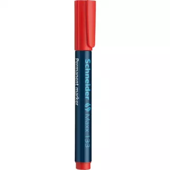 Schneider Maxx 133 mejselspids permanentmarker rød 113302